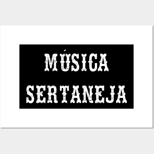 Musica sertaneja Wall Art by KubikoBakhar